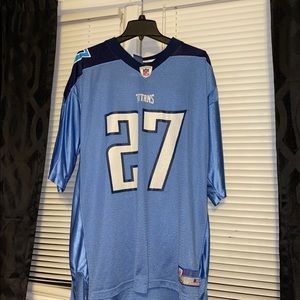 Eddie George Titans jersey